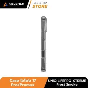Alternative view of [Official][iPhone 17 Pro / Pro Max] เคสใสกันกระแทก Ablemen UNIQ Case LIFEPRO XTREME Frost Smoke