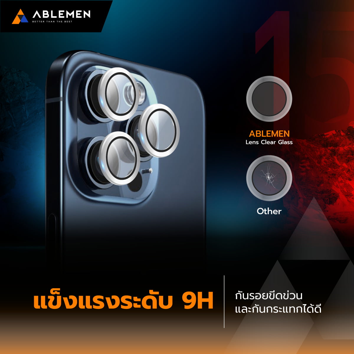 ฟิล์มเลนส์กล้อง iPhone