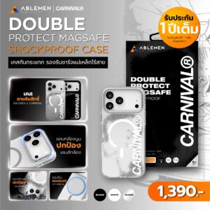 Alternative view of CARNIVAL X ABLEMEN Case Double Protect MagSafe iPhone 18 Pro / Pro Max เคสกันกระแทก Ablemen X Carnival Double Protect รองรับ MagSafe